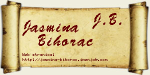 Jasmina Bihorac vizit kartica